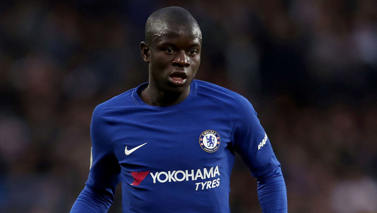 Ngolo Kante in action for Chelsea