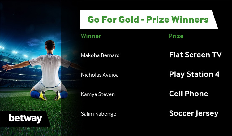 Go For Gold prize Winners