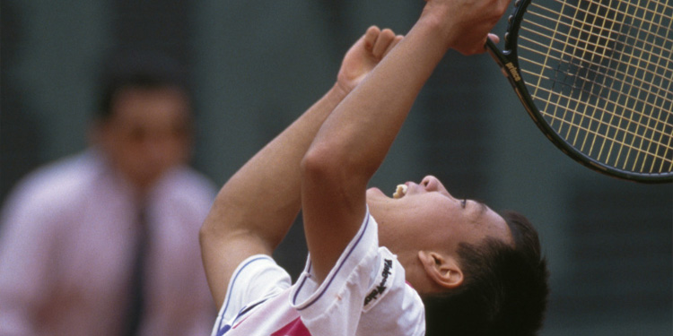 Michael Chang, the youngest grand slam winner in history
