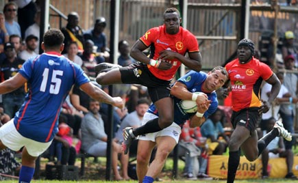 Rugby Cranes Battered in Namibia