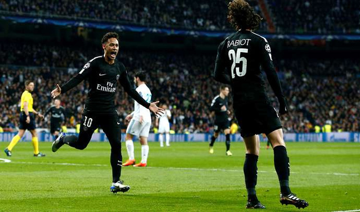 Rabiot goal vs Real Madrid