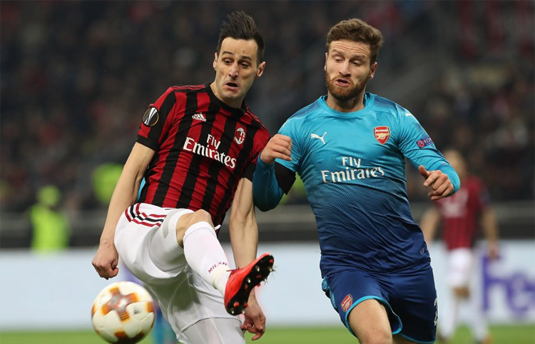 Arsenal vs AC Milan