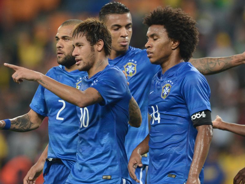 Bafana v Brazil