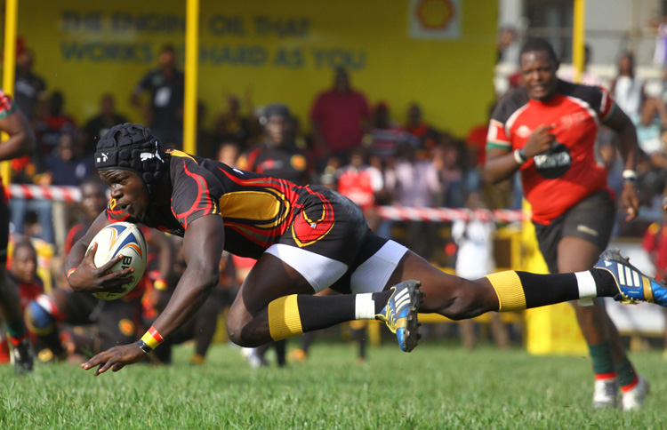 Phillip Wokorach in action