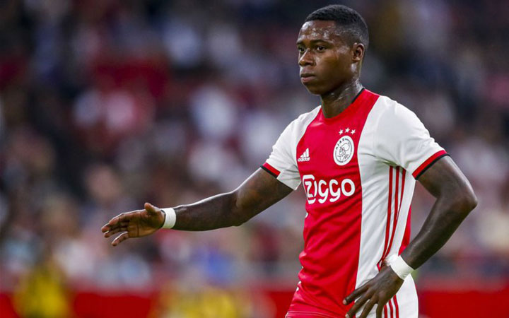 Ajax forward Quincy Promes
