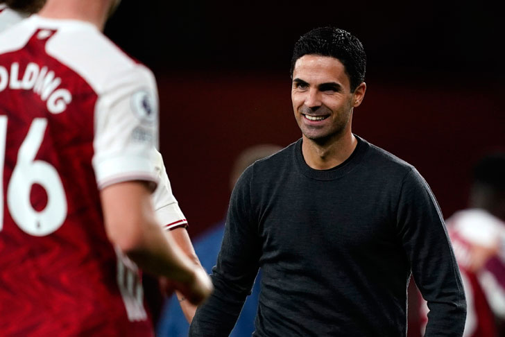 Arsenal manager Mikel Arteta Arsenal manager Mikel Arteta