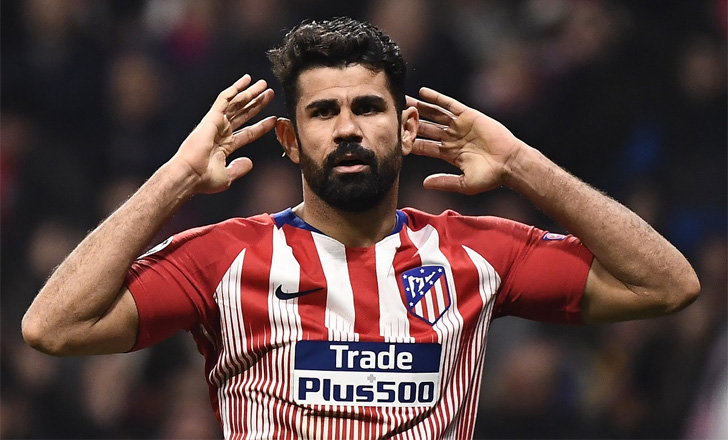Atletico forward Diego Costa