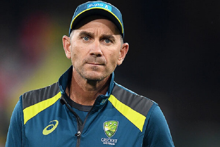 Australia coach Justin Langer.