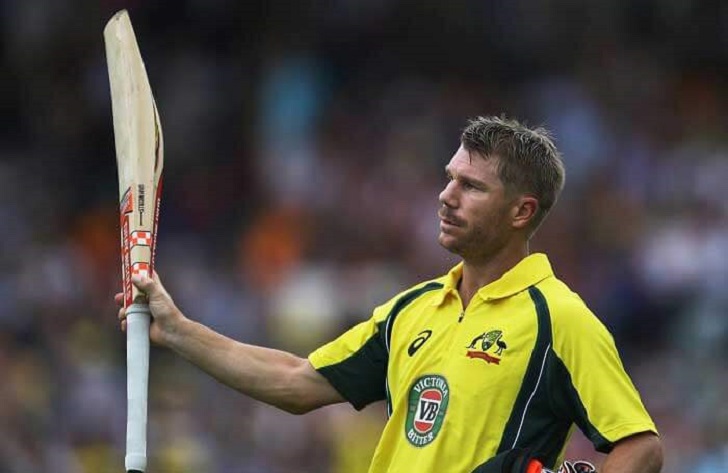 Australian opening batsman David Warner.