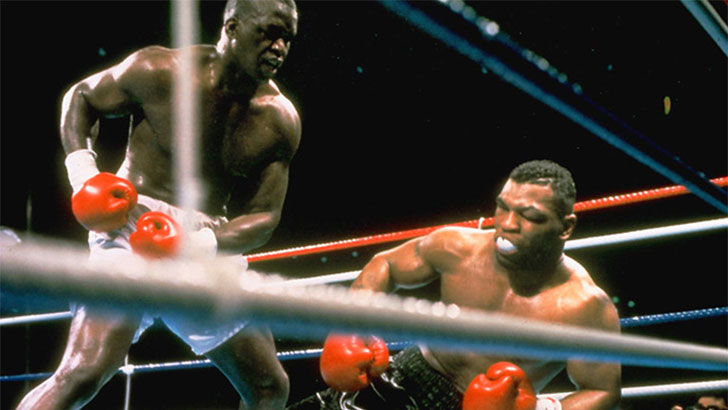 Buster Douglas versus Mike Tyson
