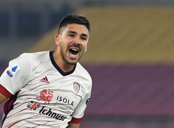 Giovanni Simeone of Cagliari