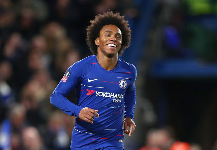 Chelsea forward Willian
