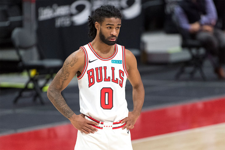 Chicago Bulls point guard Coby White