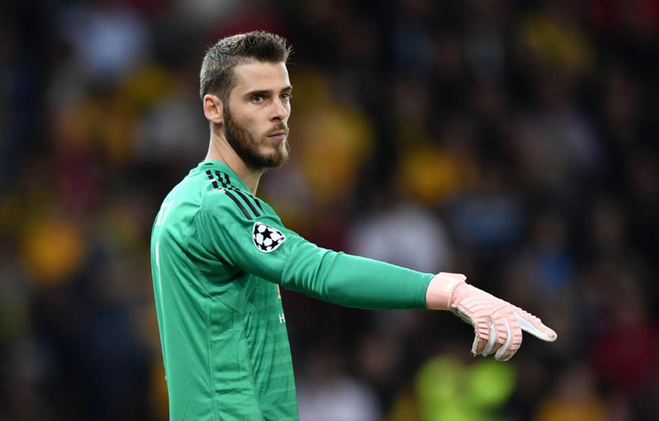 David De Gea in action for Man United