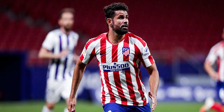 Diego Costa of Atletico Madrid Diego Costa of Atletico Madrid