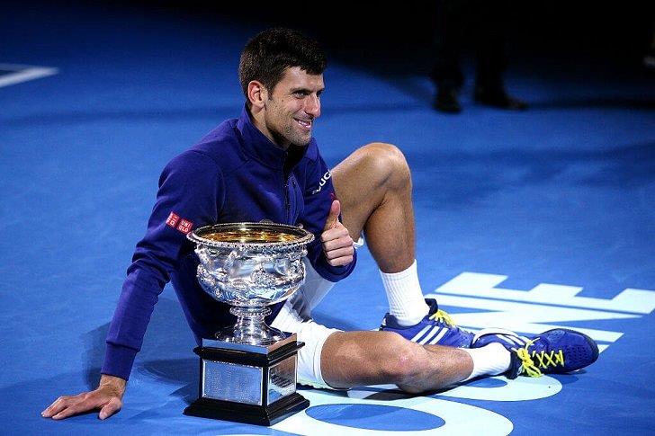 Novak Djokovic is a six-time Australian Open winner.