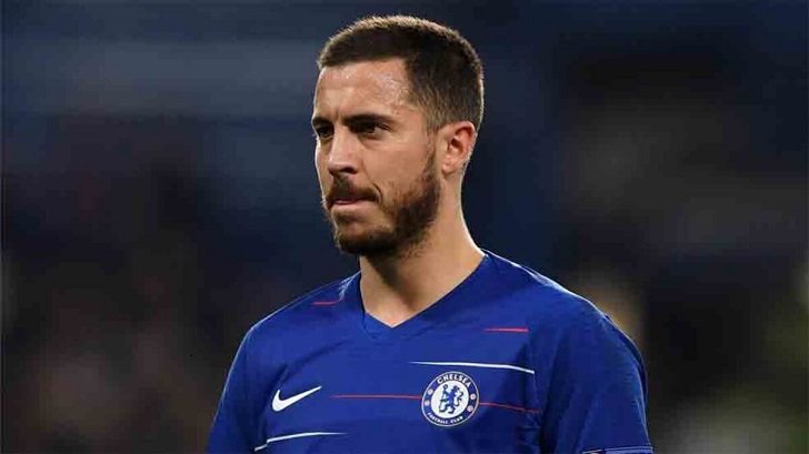 Chelsea forward Eden Hazard.