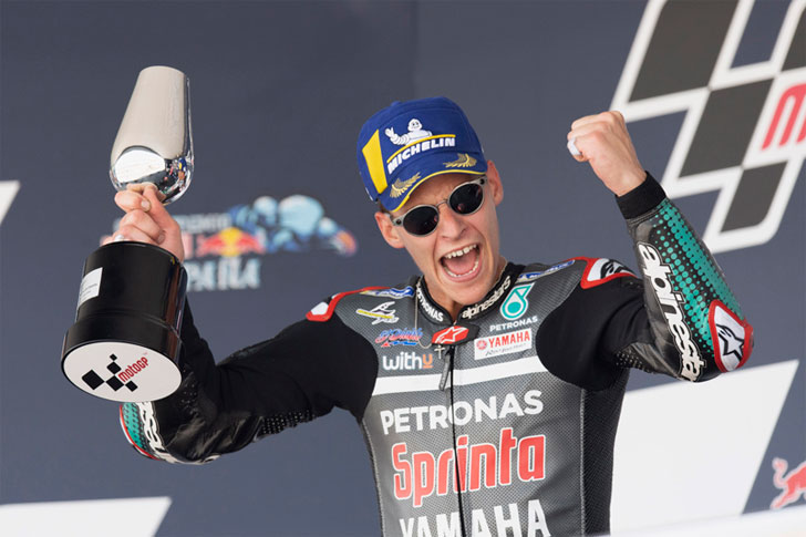 Fabio Quartararo of Yamaha Fabio Quartararo of Yamaha