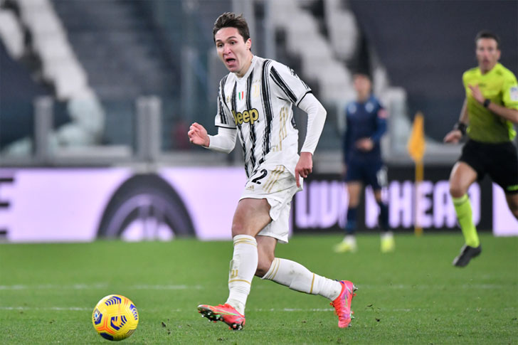 Federico Chiesa of Juventus