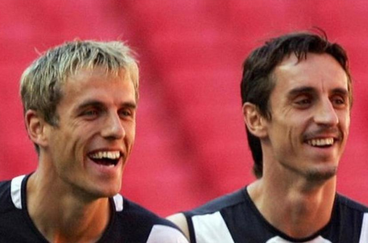 Gary and Phil Neville