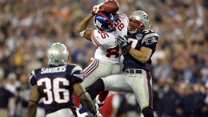 Giants versus Patriots (Super Bowl XLII)