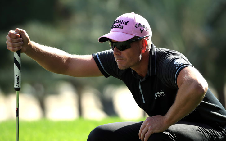 Henrik Stenson in action