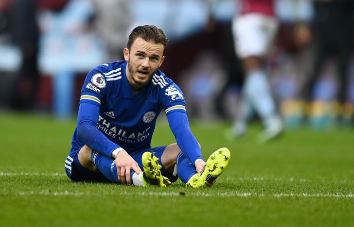 James Maddison of Leicester James Maddison of Leicester