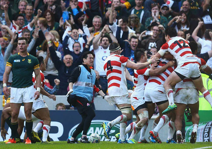 Japan versus South Africa (2015 Rugby World Cup)