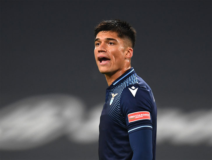 Joaquin Correa of Lazio