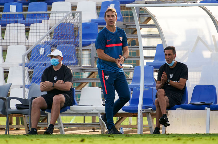 Julen Lopetegui - Sevilla manager Julen Lopetegui - Sevilla manager