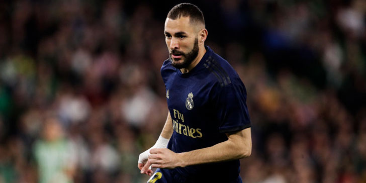 Real Madrid forward Karim Benzema Real Madrid forward Karim Benzema