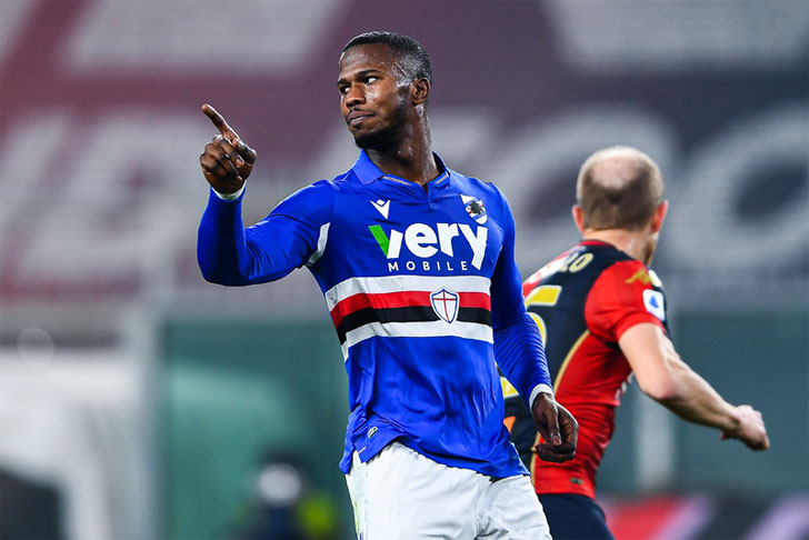 Keita-Balde-of-Sampdoria Keita-Balde-of-Sampdoria