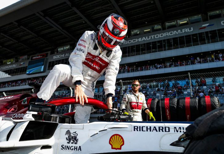 Kimi Räikkönen of Alfa