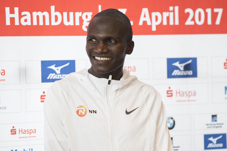 Kiprotich's time of 2:07:57 at the Hamburg Marathon last year granted him a ticket to Qatar.