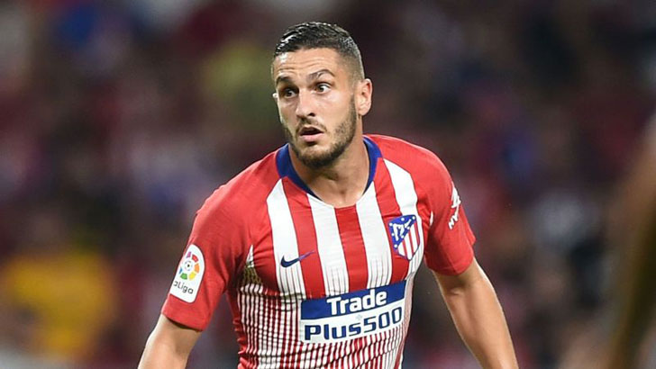 Koke in action for Atletico
