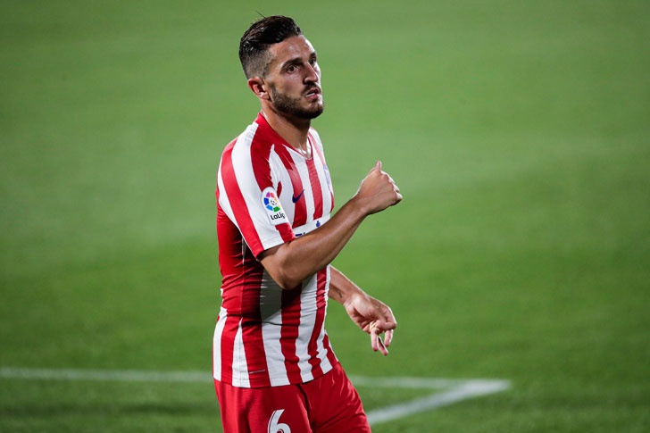Koke of Atletico