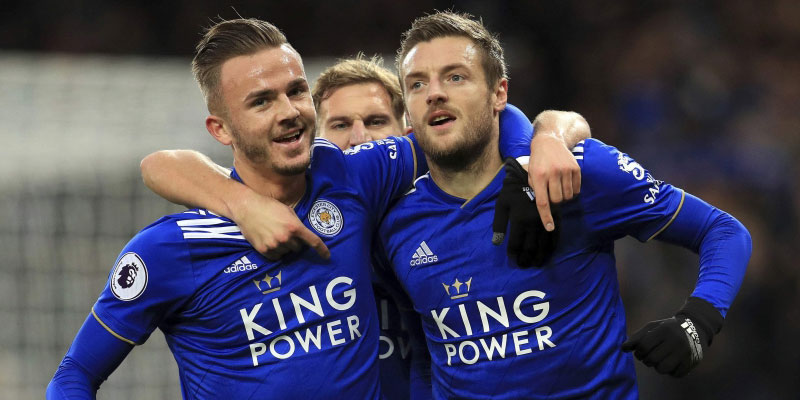 Leicester City striker Jamie Vardy