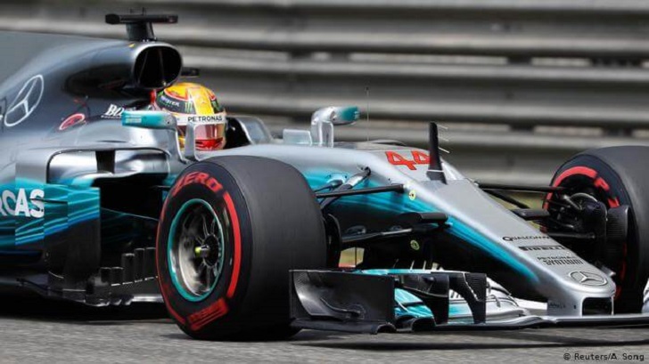 World Championship leader Lewis Hamilton.