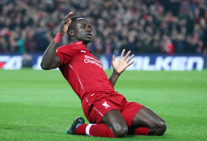 Liverpool forward Sadio Mane
