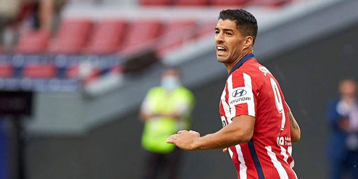 Luis Suarez of Atletico Luis Suarez of Atletico