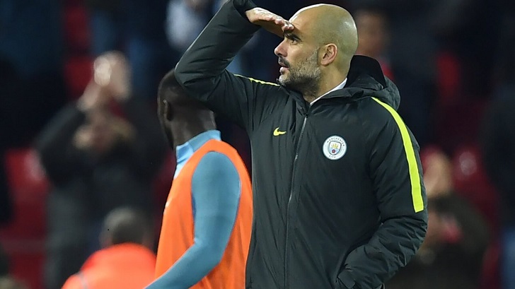 Manchester City manager Pep Guardiola.