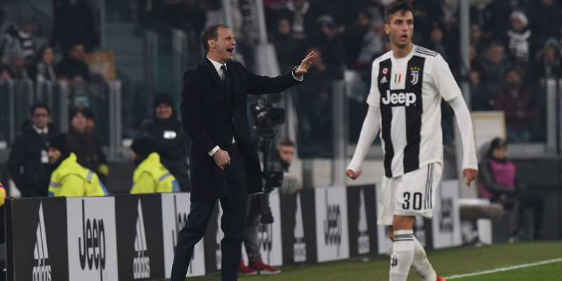 Juventus coach Massimiliano Allegri