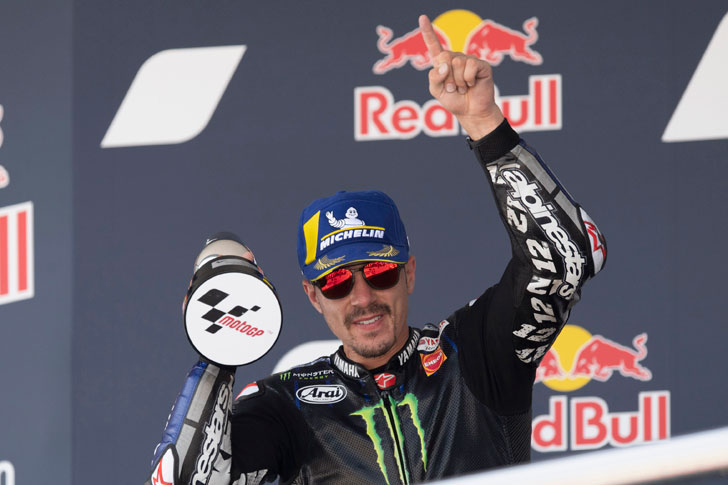 Maverick Vinales of Yamaha Maverick Vinales of Yamaha