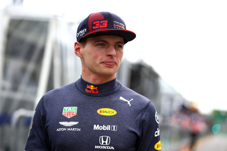 Max Verstappen of Red Bull Max Verstappen of Red Bull