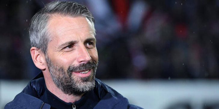 Mönchengladbach head coach Marco Rose