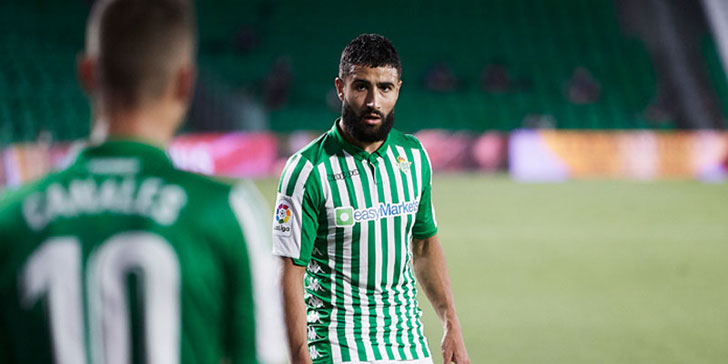 Real Betis forward Nabil Fekir Real Betis forward Nabil Fekir