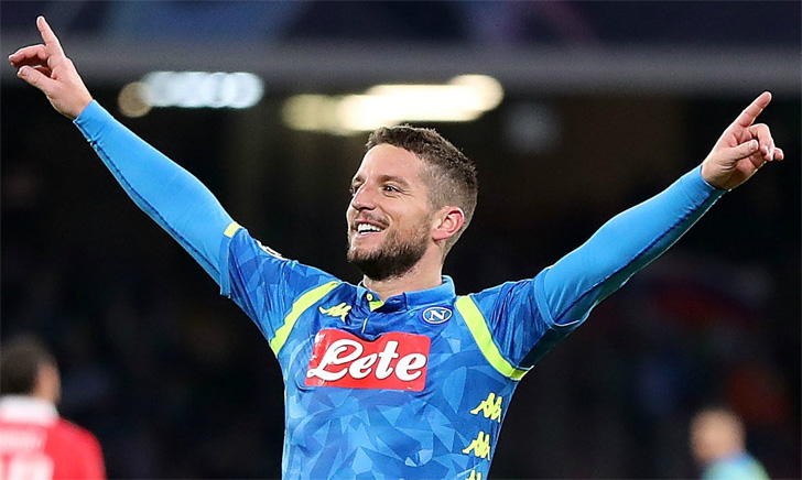 Napoli forward Dries Mertens