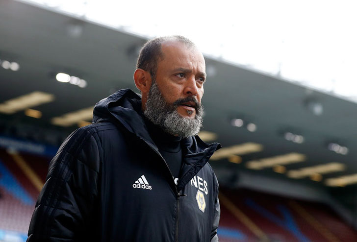 Wolves manager Nuno Espirito Santo Wolves manager Nuno Espirito Santo