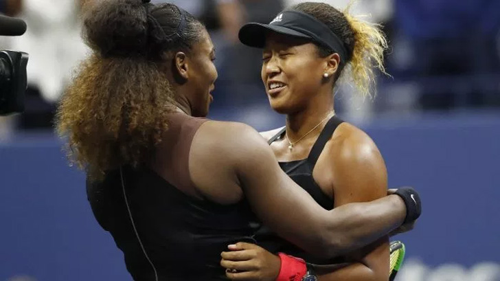 Osaka defeated Serena Williams in last year’s US Open final