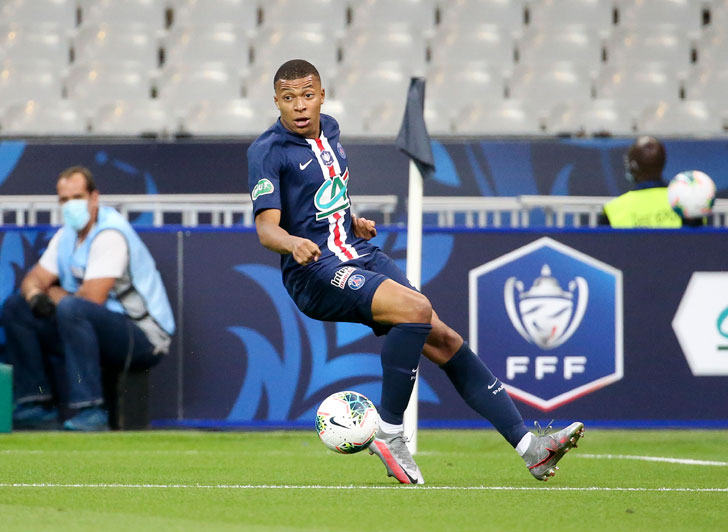 Kylian Mbappe of PSG